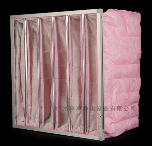 空調過濾器F7袋式濾料的平均效率為85%。