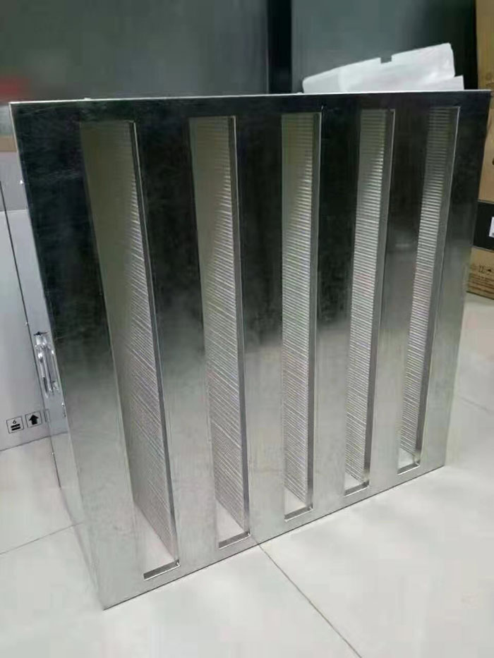 V型高效空氣過濾器又稱W型高效過濾器，箱式高效過濾器，W型V型組合式高效過濾器