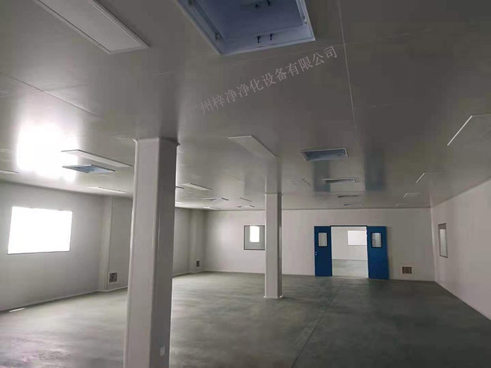 潔凈廠房高效送風口安裝實拍圖